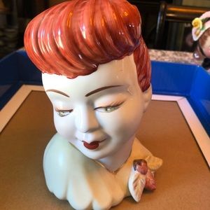 Vintage Baum Bros Formalities Head Vase